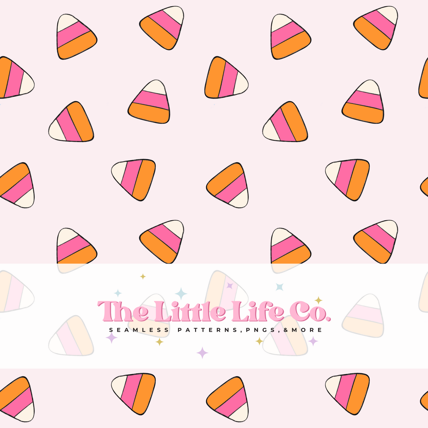 Pink Candy Corn